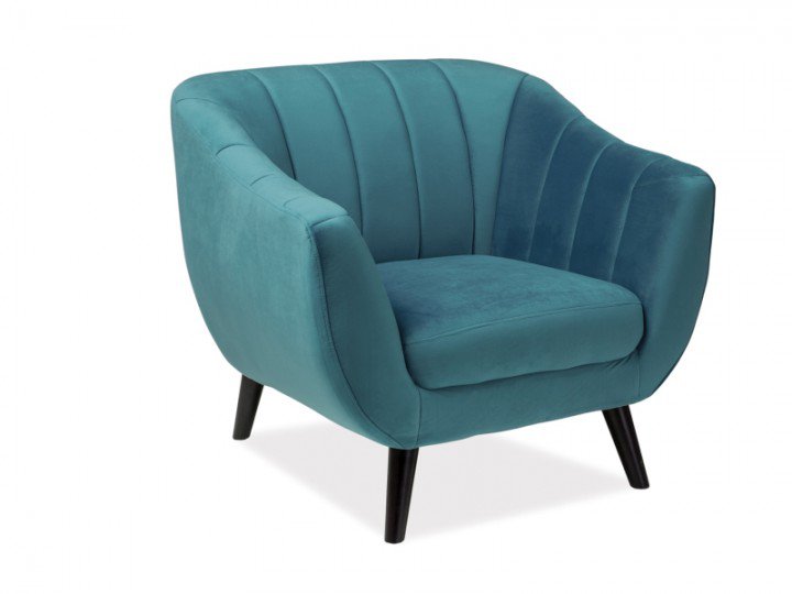 Крісло Signal Elite Velvet 1 Бірюзовий (Bluvel 85)